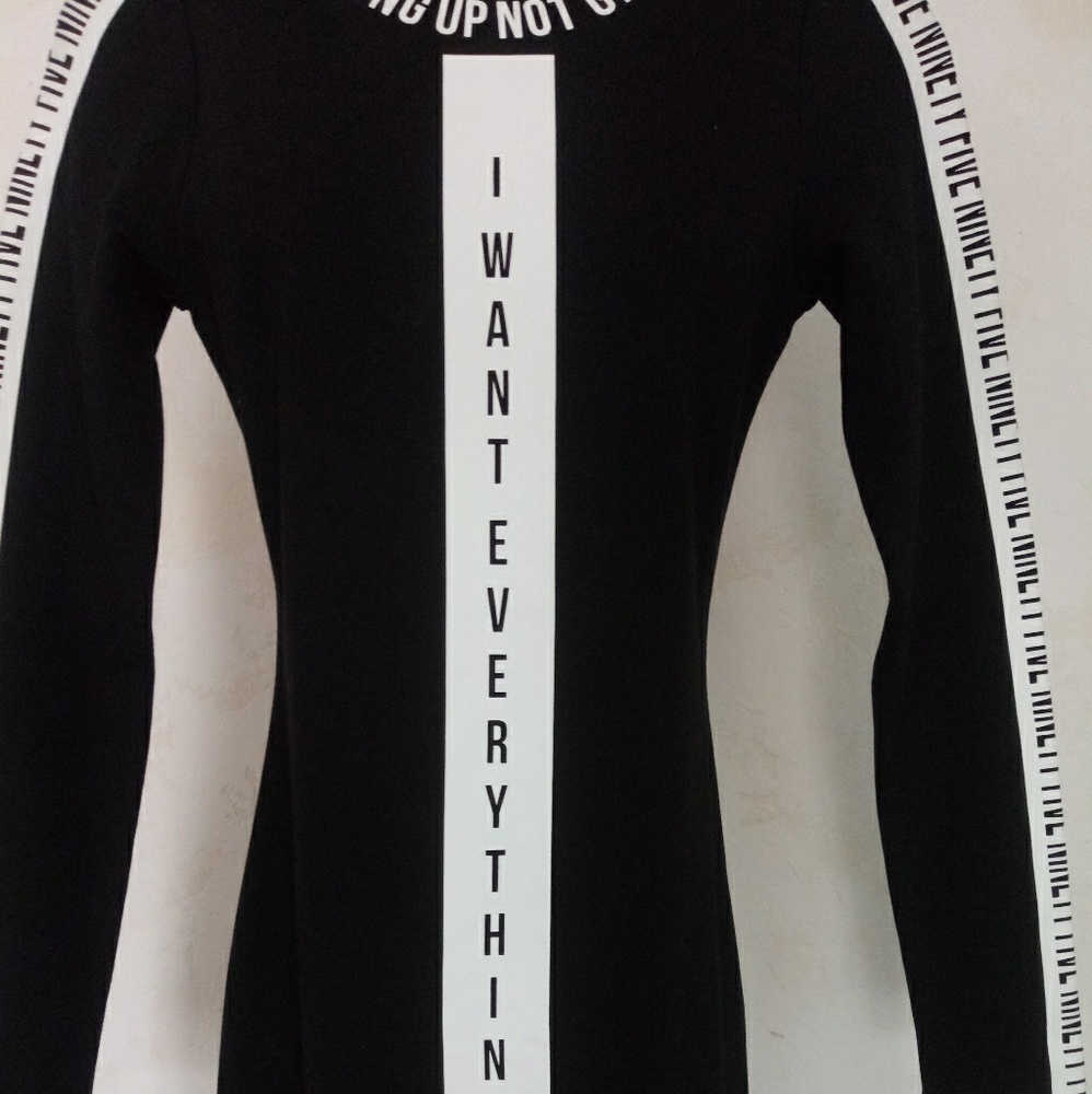 Divided stretch tight dress